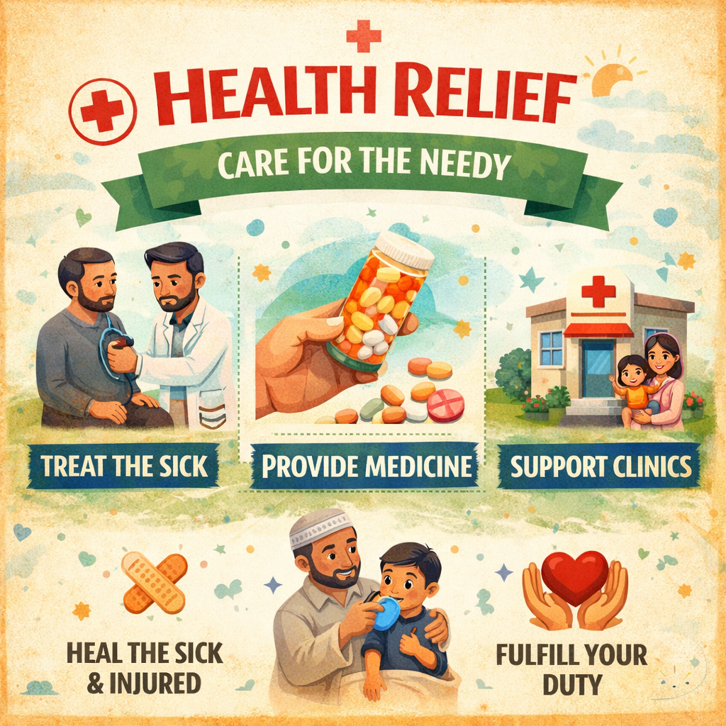 Support Health Relief efforts